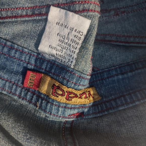 Denim Mudd Juniors Overall Skirt Size 1 - Picture 14 of 14